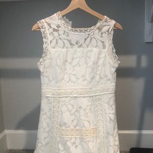 Beautiful Altar’d State white dress, worn only once for rehearsal dinner.